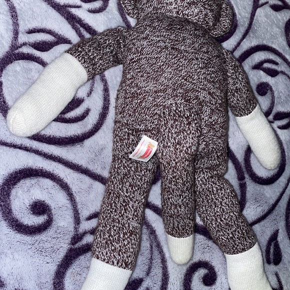 Sock Monkey small tear in arm - Picture 3 of 5
